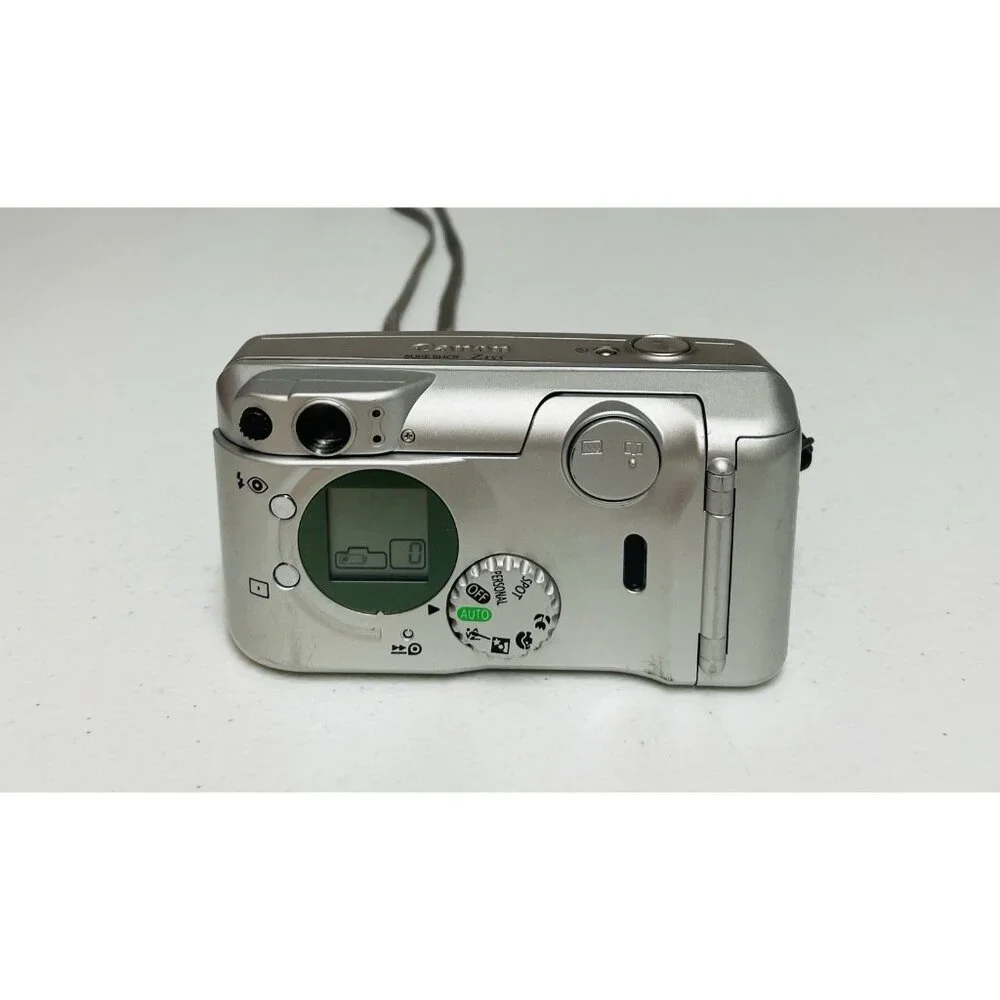 Canon Sure Shot Z155 Caption 35mm Point & Shoot Film Camera Untested